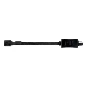 Cable reductor de velocidad de ventilador PWM SilverStone SST-CPF05, 10 cm, pack de 2, negro