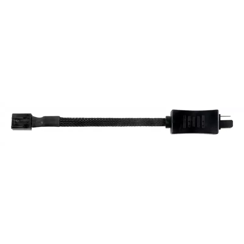 SilverStone SST-CPF05 cable reductor de velocidad de ventilador PWM, 10 cm, pack de 2, negro