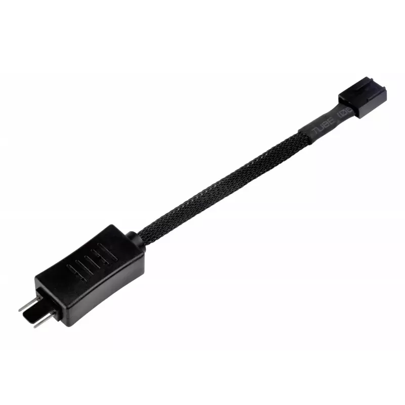 SilverStone SST-CPF05 cable reductor de velocidad de ventilador PWM, 10 cm, pack de 2, negro