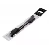 SilverStone SST-CPF05 cable reductor de velocidad de ventilador PWM, 10 cm, pack de 2, negro