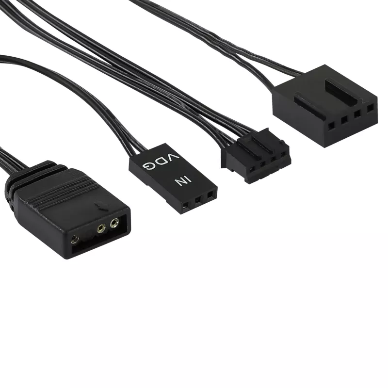 Aerocool ASTRO12PRO Kit 3 ventiladores PC 12 cm LED RGB antivibración mando a distancia