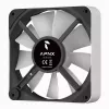 APNX FP2-120 PWM ARGB ventilador de caja, 120 mm, 500–1800 rpm, 83,85 CFM, 34,8 dB, blanco