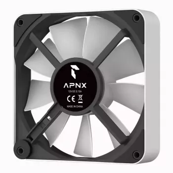 Ventilador APNX FP2-120 PWM ARGB flujo de aire máximo 83.87 cfm Blanco