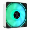 APNX FP2-120 PWM ARGB ventilador de caja, 120 mm, 500–1800 rpm, 83,85 CFM, 34,8 dB, blanco