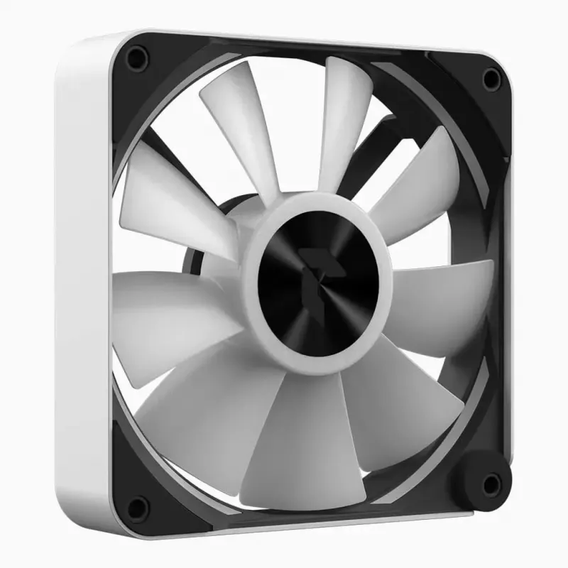 APNX FP2-120 PWM ARGB ventilador de caja, 120 mm, 500–1800 rpm, 83,85 CFM, 34,8 dB, blanco