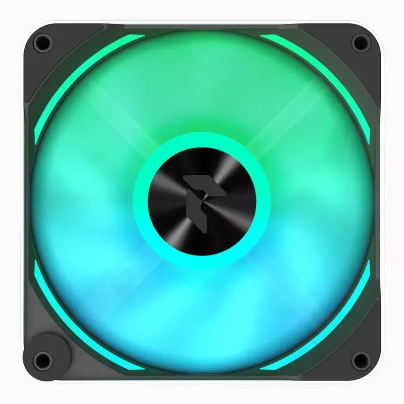 APNX FP2-120 PWM ARGB ventilador de caja, 120 mm, 500–1800 rpm, 83,85 CFM, 34,8 dB, blanco