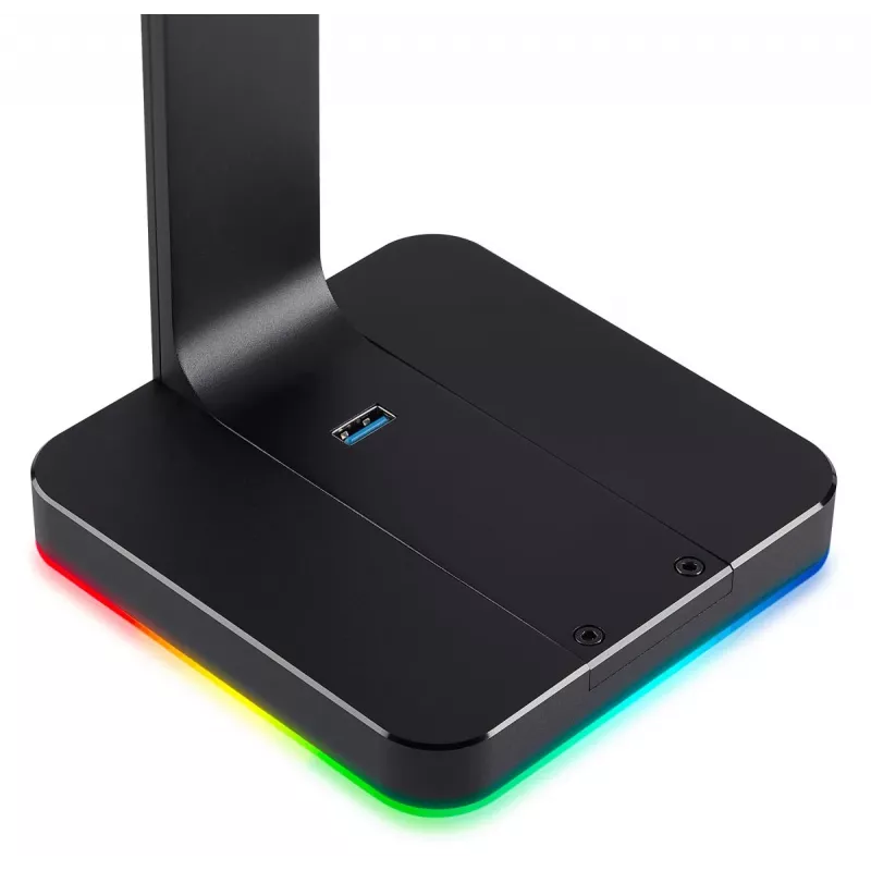 Soporte para auriculares CORSAIR ST100 RGB Premium - con soporte 7.1 Surround - iluminación RGB personalizable