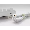Teclado Ducky DKON2061ST USB QWERTY US International Blanco Mini Mecánico RGB LED