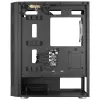 Caja PC Aerocool PRISMBKV3 ATX negra 4 ventiladores ARGB frontal lateral de cristal templado