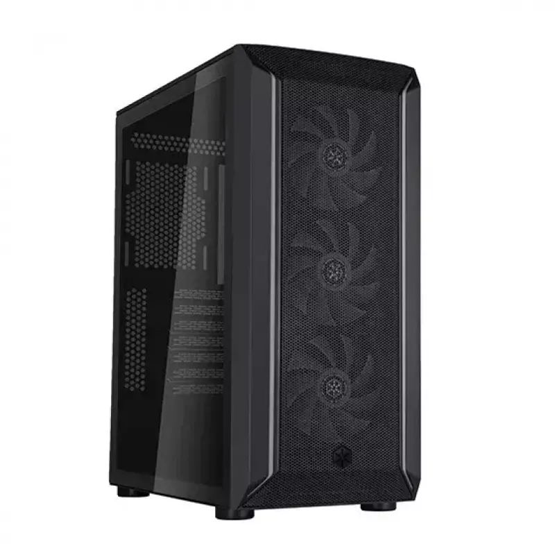 Caja PC Midi Tower Silverstone FARA 511Z negra