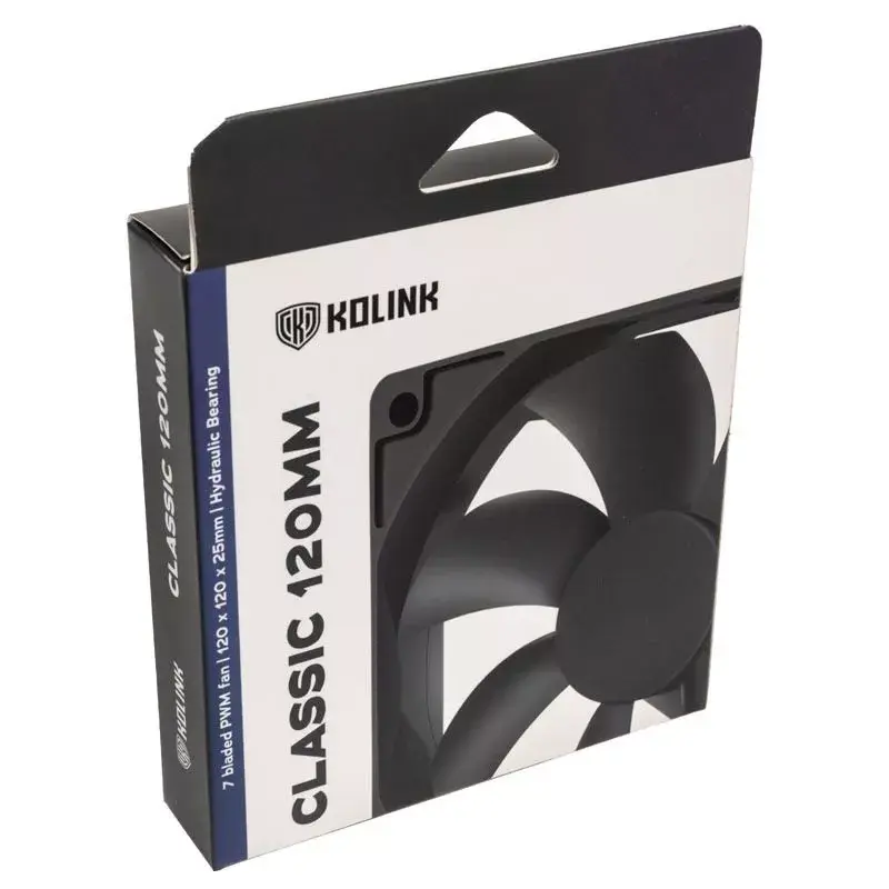 Kolink Classic PWM ventilador de caja, 120 mm