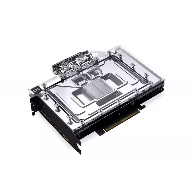 Alphacool 13429 Eisblock Aurora Acrylic GPX-N RTX 4090 Reference bloque de agua para GPU con placa trasera