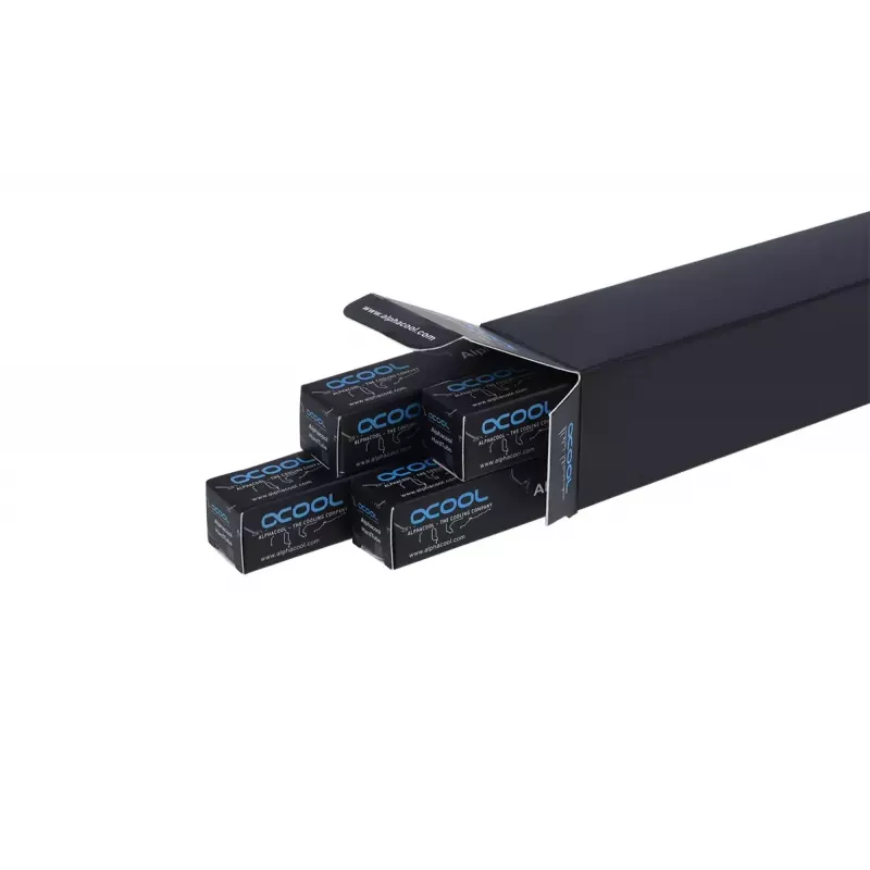 Alphacool 18444 HardTube tubo de acrílico (PMMA) 16/13 mm, 80 cm, transparente, juego de 4 uds.