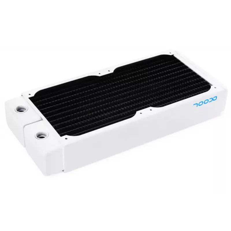 Alphacool 18647 NexXxoS XT45 V.2 radiador, 240 mm, blanco