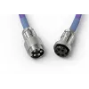 Glorious Gaming Coiled violeta 1.37 m