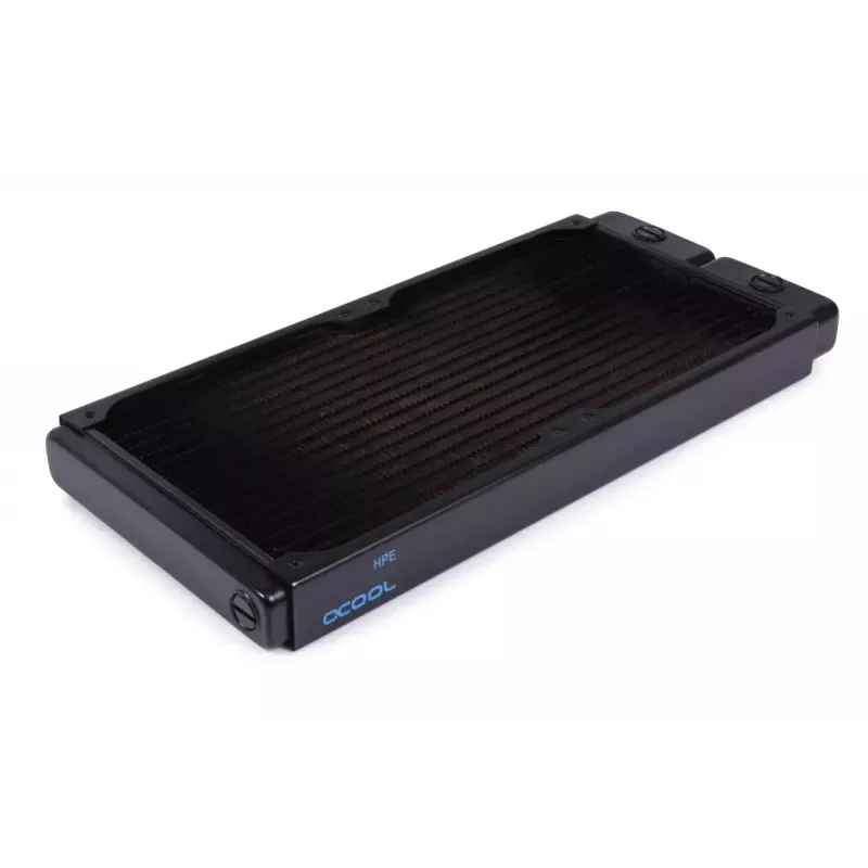 Alphacool 14378 NexXxoS HPE-30 radiador de cobre completo, 280 mm, negro