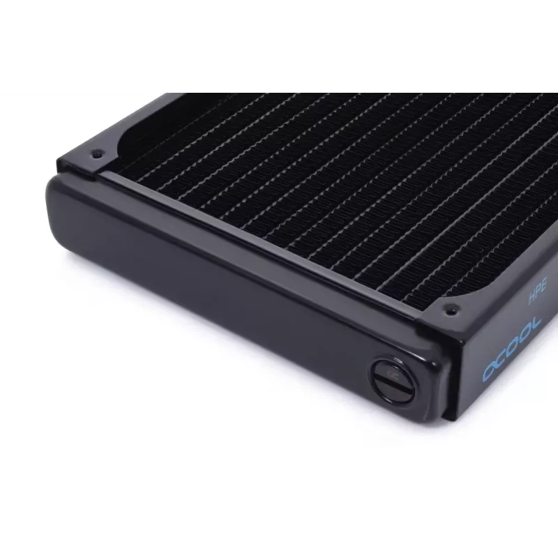 Alphacool 14378 NexXxoS HPE-30 radiador de cobre completo, 280 mm, negro