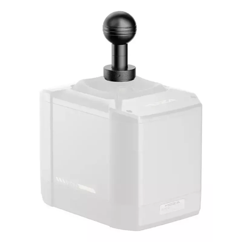 Complemento de pomo de cambio de carreras Moza Racing RS079 Aluminio Blanco