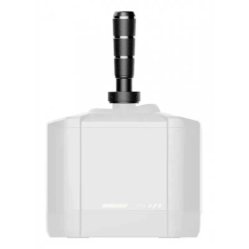 Complemento de pomo de cambio de carreras Moza Racing RS079 Aluminio Blanco