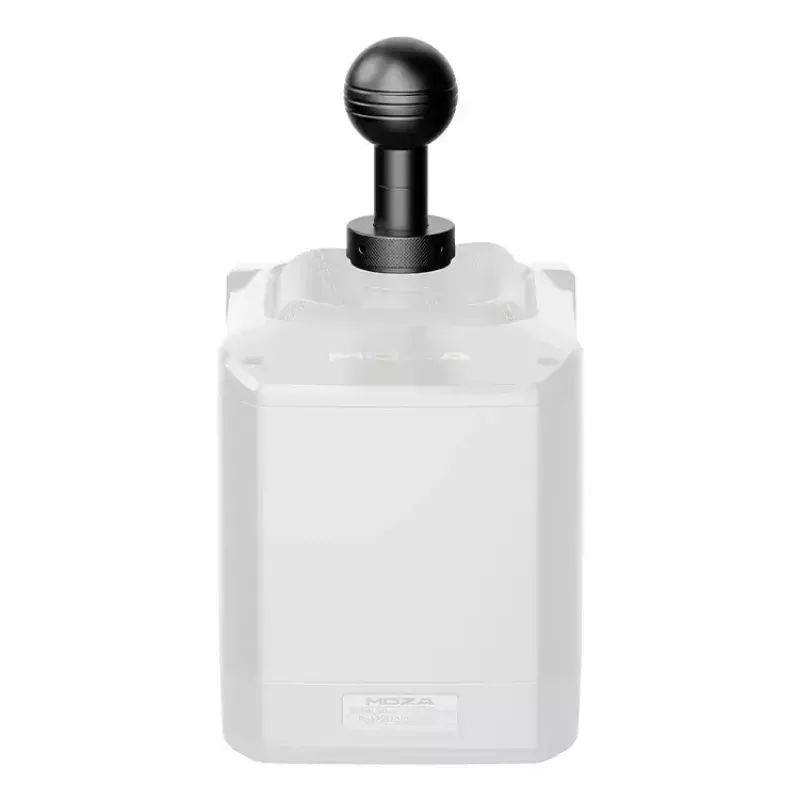 Complemento de pomo de cambio de carreras Moza Racing RS079 Aluminio Blanco