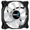Ventilador de caja AEROCOOL COSMO12FRGB 120mm, 1000 rpm, 15 LED RGB, conector Molex, 3,72 W, negro