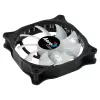 Ventilador de caja AEROCOOL COSMO12FRGB 120mm, 1000 rpm, 15 LED RGB, conector Molex, 3,72 W, negro