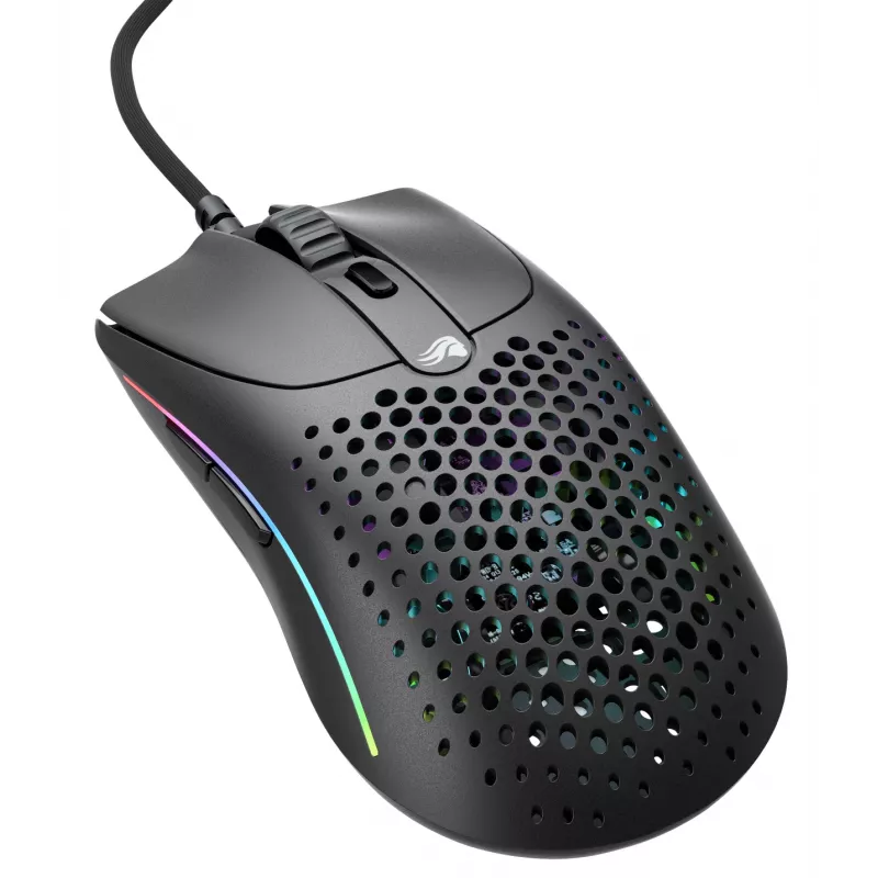 Glorious Gaming Glorious Model O Wired 2 - negro mate, diestro, óptico, USB Type-A, 26000 DPI, 1 ms, negro
