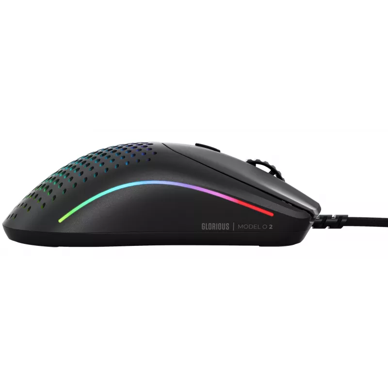 Glorious Gaming Glorious Model O Wired 2 - negro mate, diestro, óptico, USB Type-A, 26000 DPI, 1 ms, negro