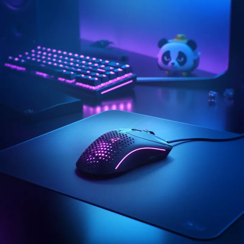 Glorious Gaming Glorious Model O Wired 2 - negro mate, diestro, óptico, USB Type-A, 26000 DPI, 1 ms, negro