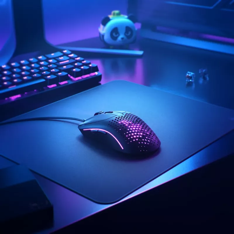 Glorious Gaming Glorious Model O Wired 2 - negro mate, diestro, óptico, USB Type-A, 26000 DPI, 1 ms, negro