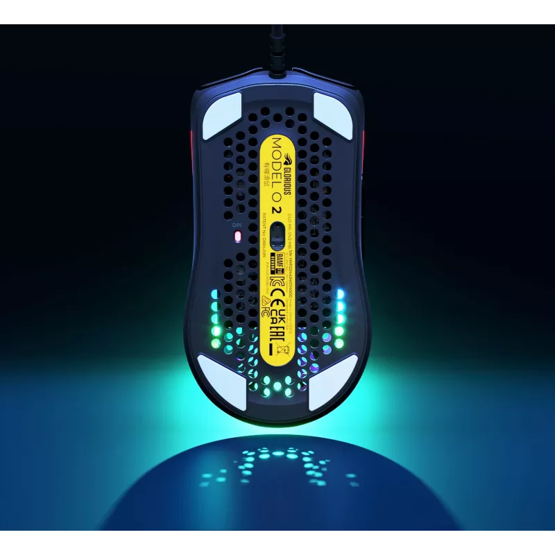 Glorious Gaming Glorious Model O Wired 2 - negro mate, diestro, óptico, USB Type-A, 26000 DPI, 1 ms, negro