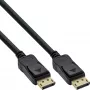InLine cable DisplayPort negro dorado 3m