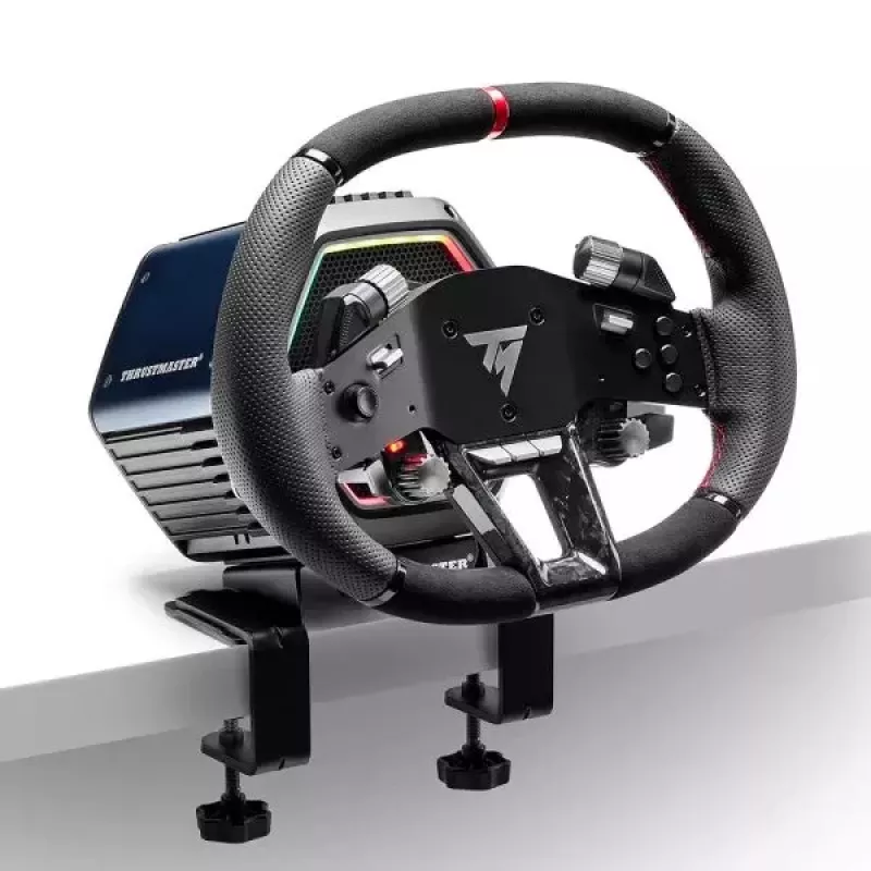 Thrustmaster Hypercar Wheel Add-On negro, plata volante PC, PlayStation 4, PlayStation 5, Xbox, Xbox One