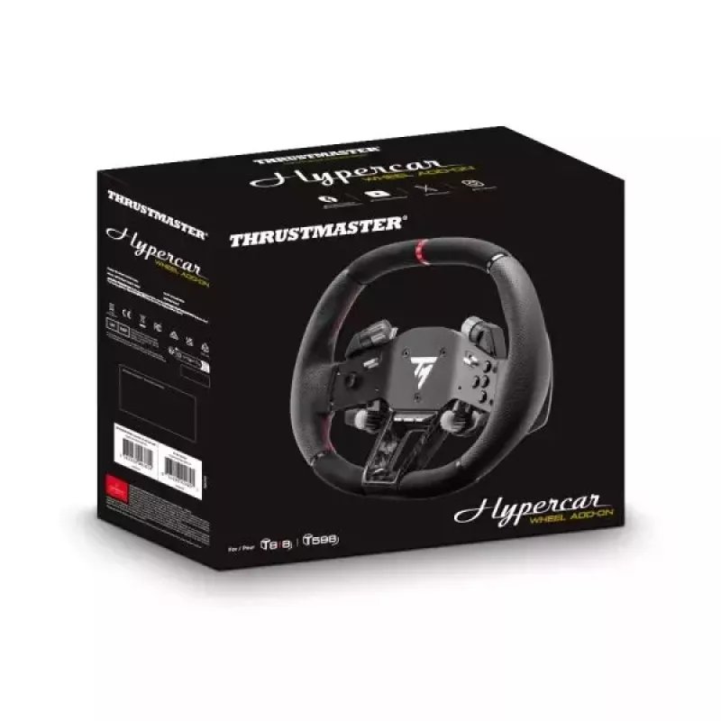 Thrustmaster Hypercar Wheel Add-On negro, plata volante PC, PlayStation 4, PlayStation 5, Xbox, Xbox One