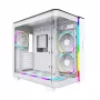 Caja de PC Montech KING 95 PRO torre Midi blanca