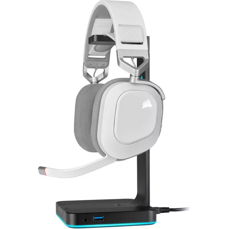 CORSAIR auriculares gaming Hs80 - Wireless - blanco