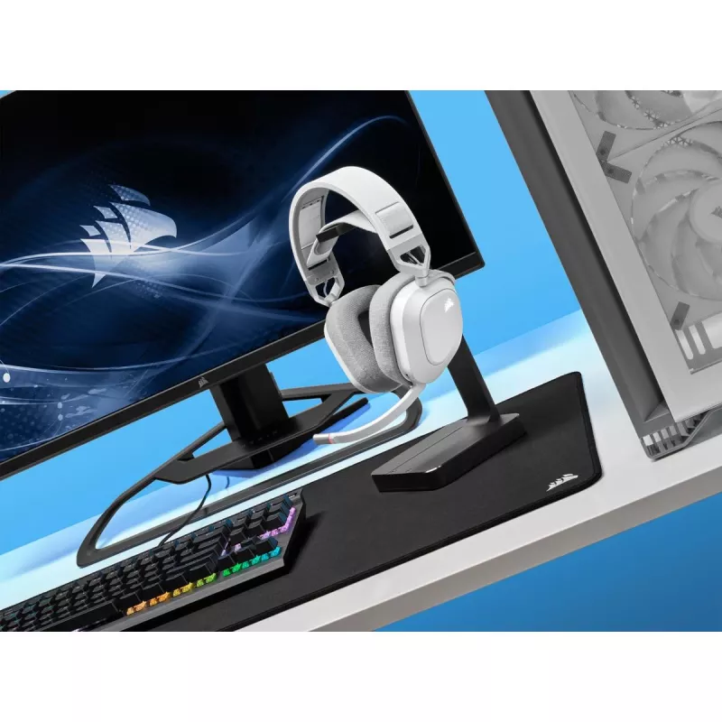 CORSAIR auriculares gaming Hs80 - Wireless - blanco