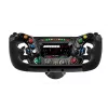 Volante Moza Racing Essenza SCV12, volante de carreras, negro, aluminio, fibra de carbono, 164 cm, 164 cm, 310 mm