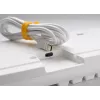 Ducky One 3 Classic Pure White Teclado Gaming USB Alemán Mecánico RGB