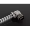 Bitspower Multi-Link adaptador 90°, G1/4 macho a tubo rígido de 12 mm OD, giratorio, gris (BP-BSE90RML)