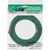 Cable de red InLine S/FTP PiMF Cat.6A libre de halógenos 500MHz verde 5m