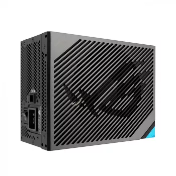 Fuente de alimentación ASUS ROG THOR-1600T3-GAMING 1600 W, 80 PLUS Titanium, ATX 3.1, totalmente modular, pantalla OLED