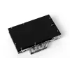 Bloque de agua + backplate Alphacool 13456 acrílico aluminio negro plata transparente
