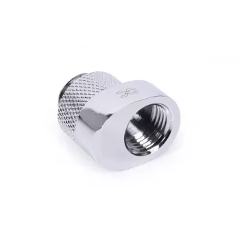 Racor Alphacool 17603 latón cromado 24 mm ancho 22,5 mm fondo 18,5 mm alto