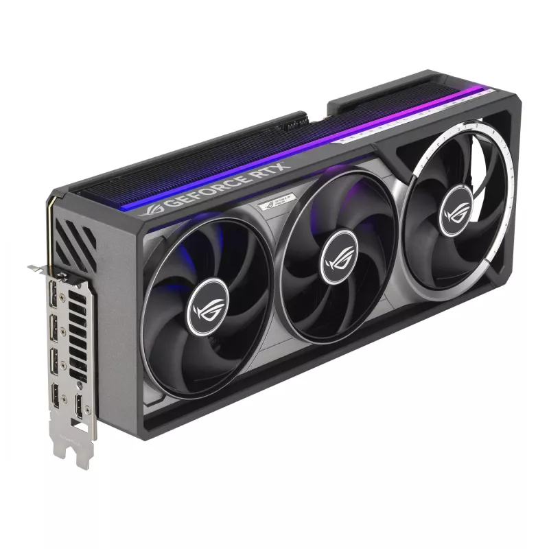 Tarjeta gráfica ASUS GeForce RTX 5090 — 32 GB GDDR7, 512-Bit, PCIe 5.0, 4 ventiladores, 357,6×149,3×76 mm