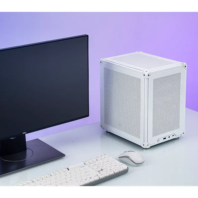 Caja de PC Jonsbo C6 Mini Tower Blanca