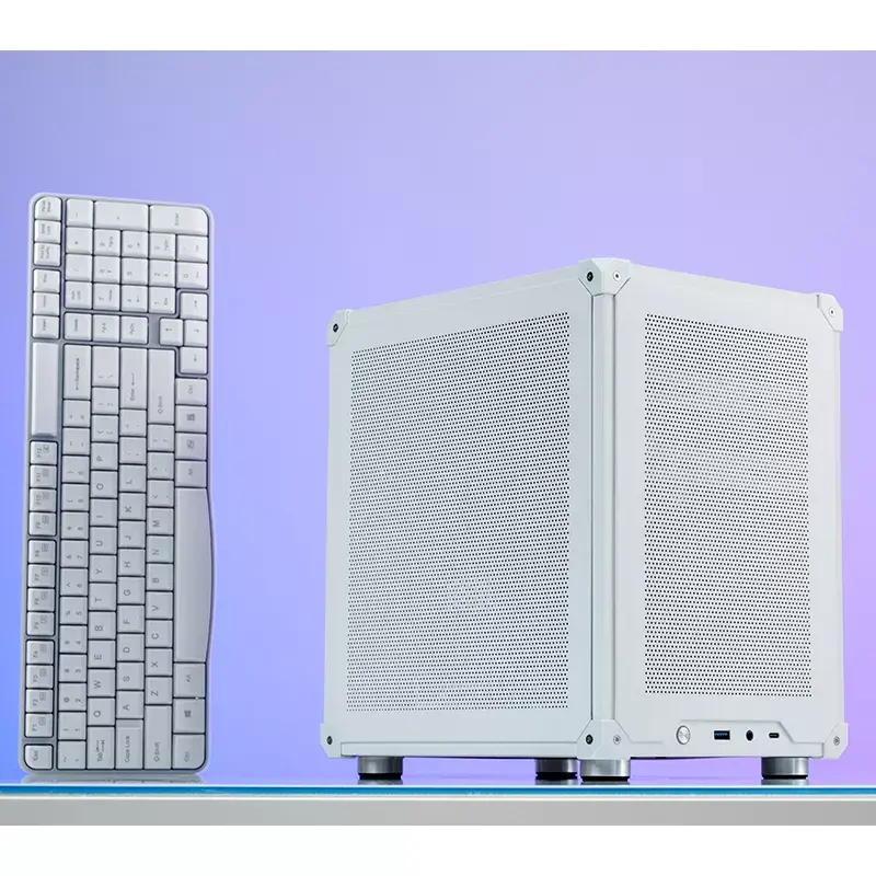 Caja de PC Jonsbo C6 Mini Tower Blanca