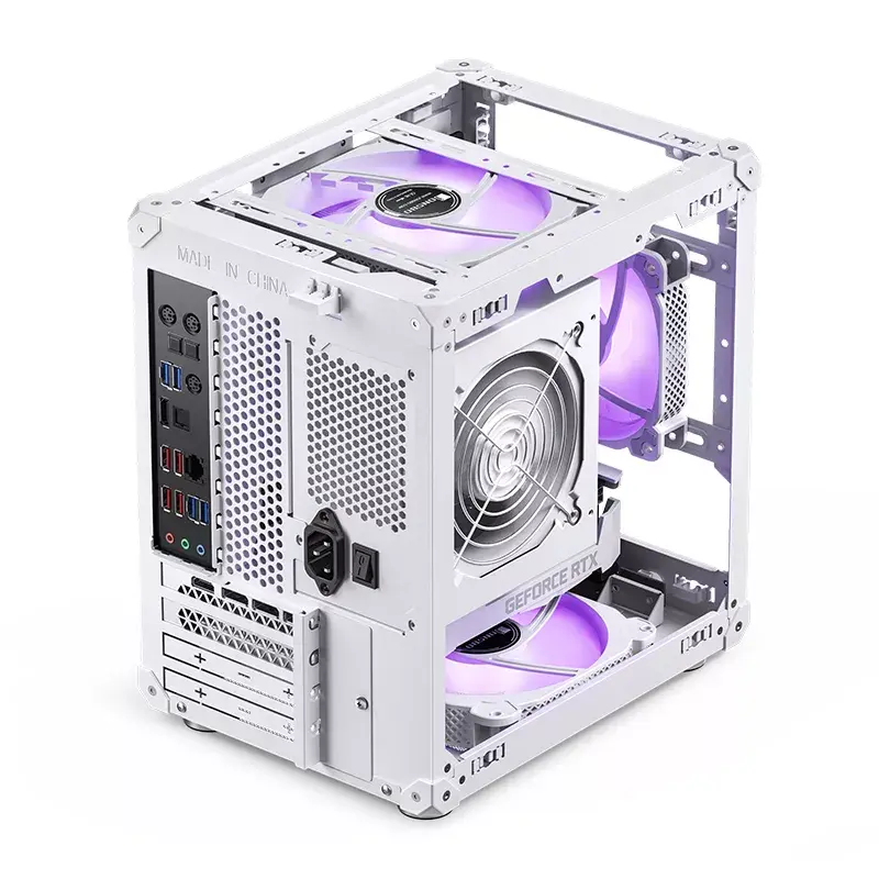 Caja de PC Jonsbo C6 Mini Tower Blanca