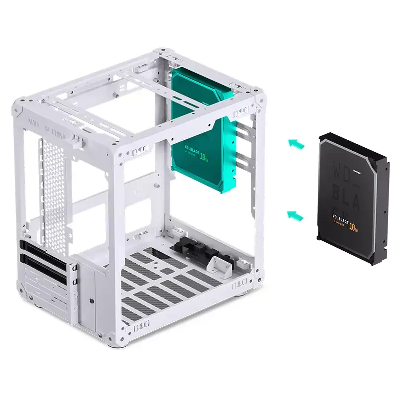 Caja de PC Jonsbo C6 Mini Tower Blanca