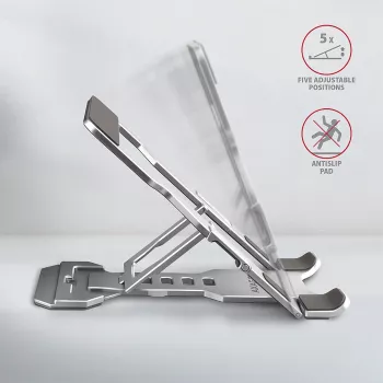 Soporte de teléfono Axagon STND-M aluminio